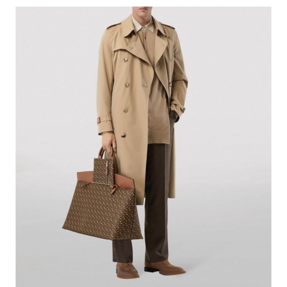 BURBERRY Long Kensington Heritage Trench Coat s.44 - Picture 2 of 16